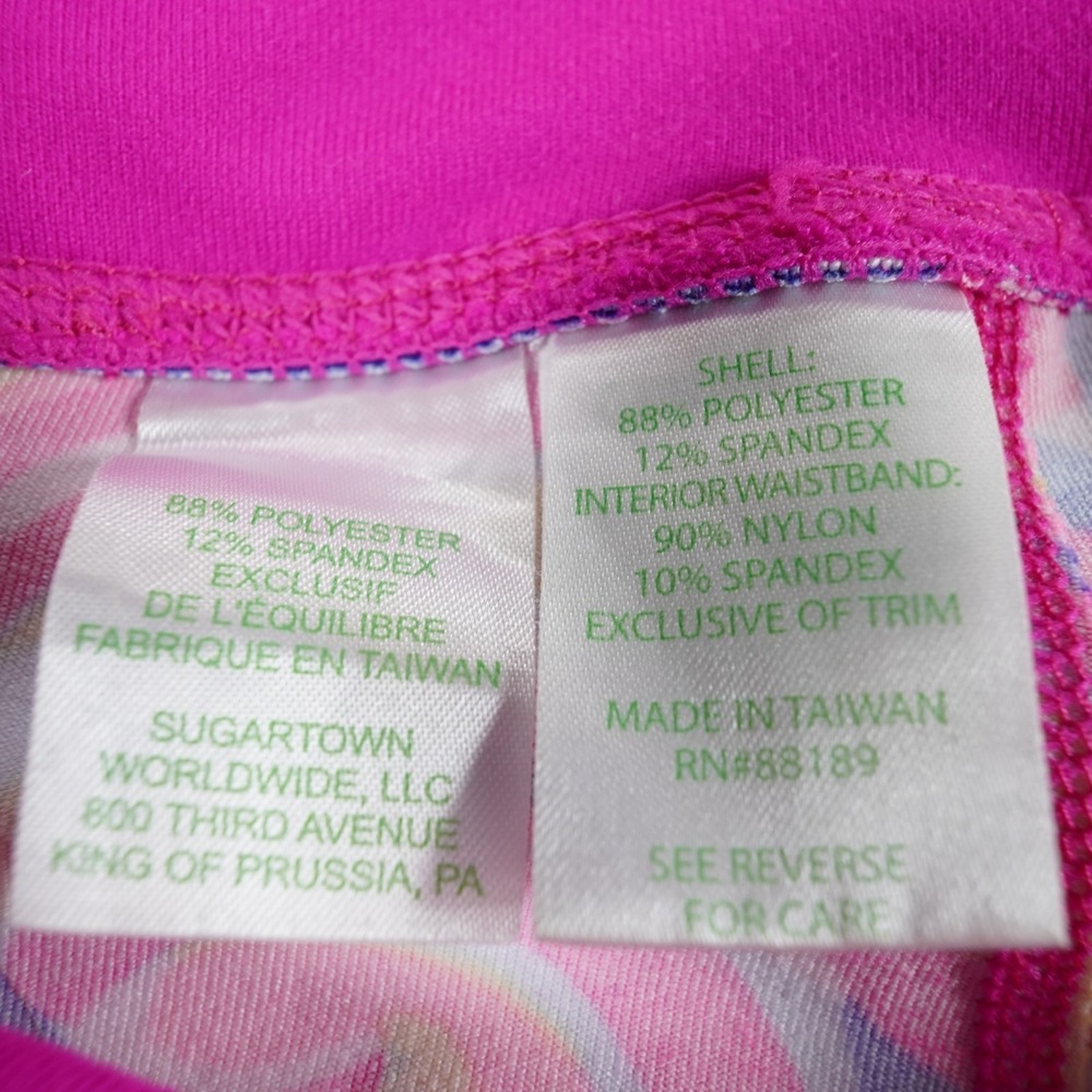 Lilly Pulitzer Luxletic Capri Leggings Multicolor Size XS Preppy Resort Colorful - Picture 9 of 13